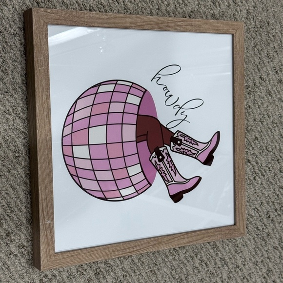 None Other - 5 for $25 SALE 🎉 Howdy Pink Disco cowgirl Art Print